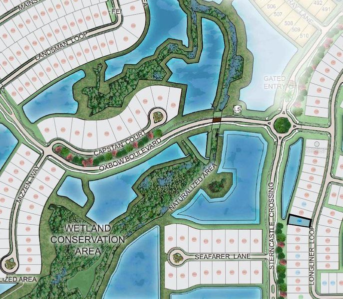 River Landing ~ Site Map