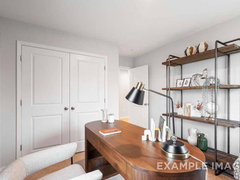 Furnished interior view inside a new home in Townes at North Main, Lillington (Image 28).