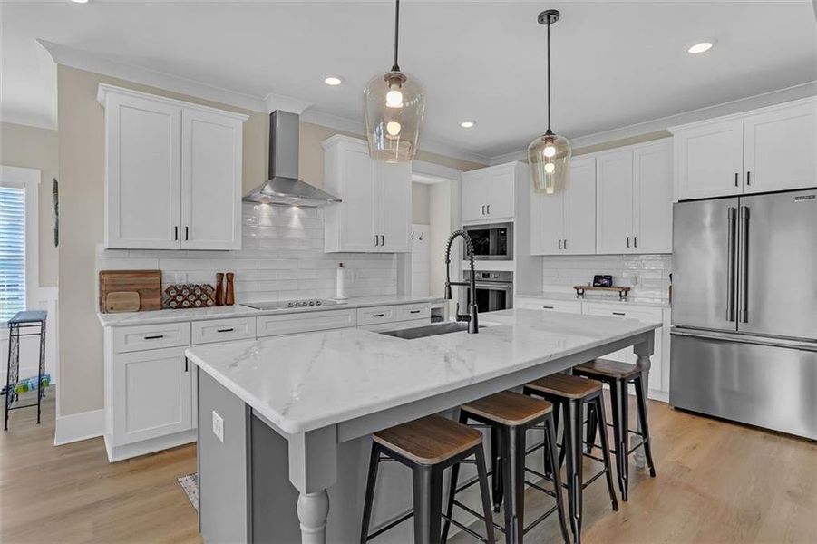 Furnished interior view inside a new home in , McDonough (Image 17).