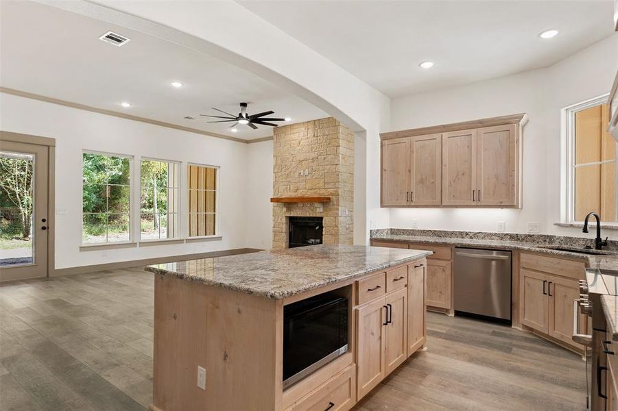 Furnished interior view inside a new home in , Star Harbor (Image 12).