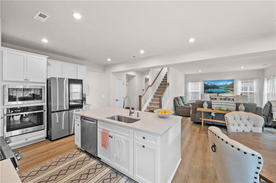 Furnished interior view inside a new home in , Calhoun (Image 12).