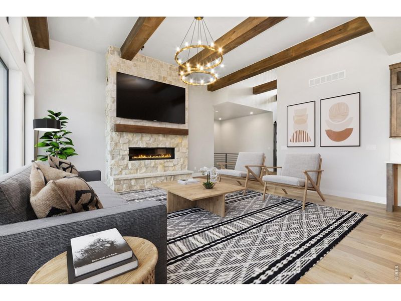 Furnished interior view inside a new home in , Windsor (Image 31).