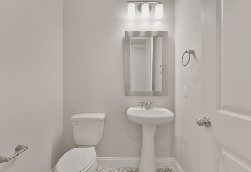 Plan 3034 powder room - 11 of 14