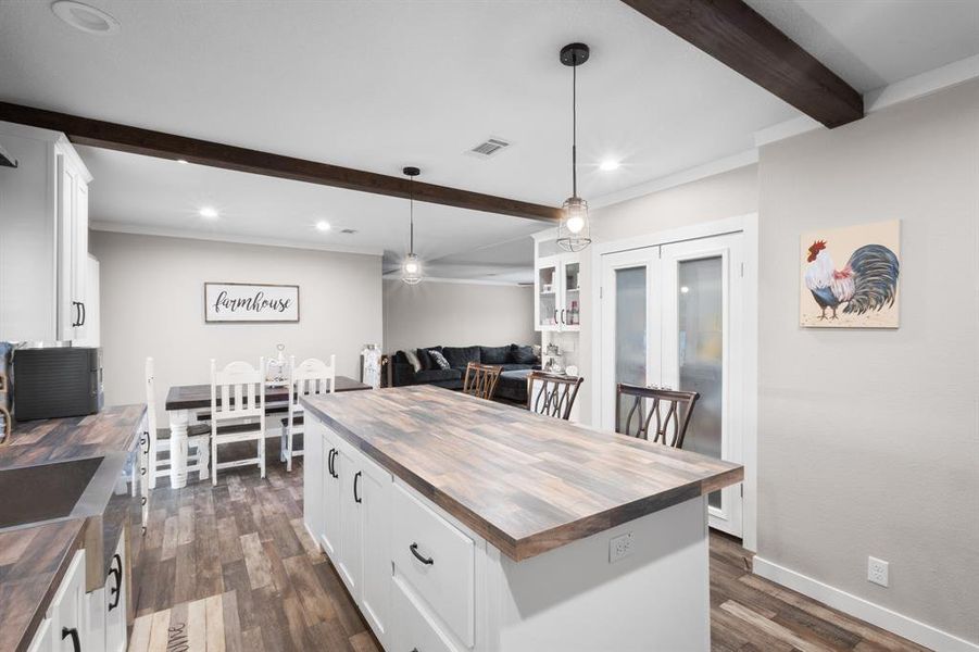 Furnished interior view inside a new home in , Decatur (Image 4).