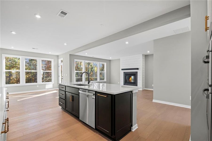 Furnished interior view inside a new home in Pickens Bluff, Hiram (Image 13).