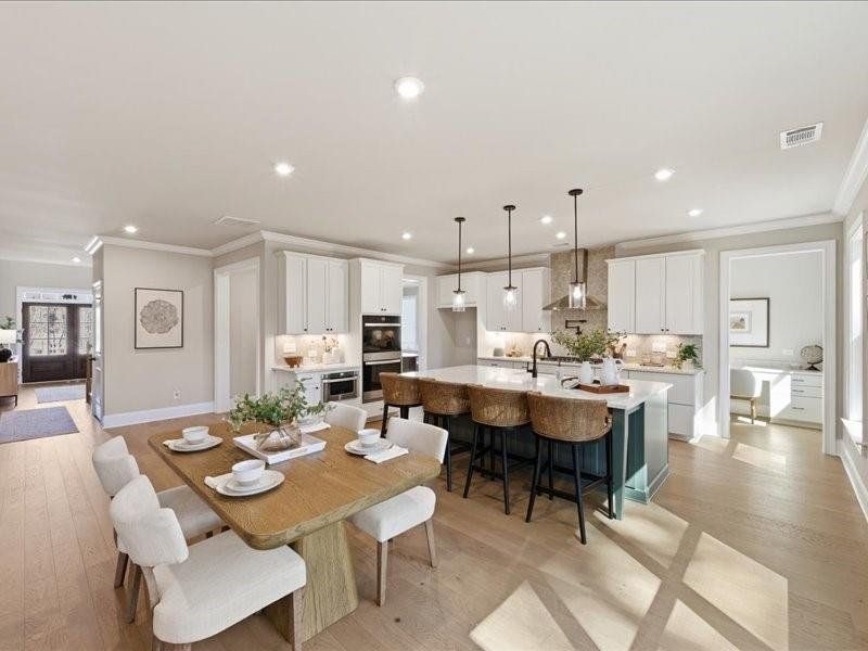 Furnished interior view inside a new home in Ford Landing, Acworth (Image 19).