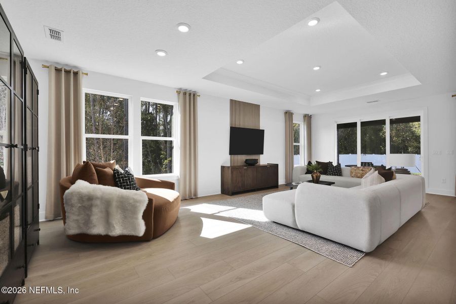 Furnished interior view inside a new home in Double Branch, Middleburg (Image 18).