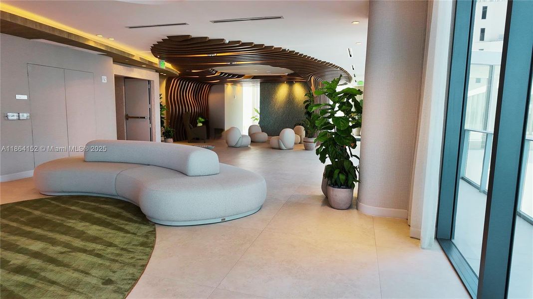 Furnished interior view inside a new home in , Miami (Image 25). Furnished interior view inside a new home in , Miami (Image 25).