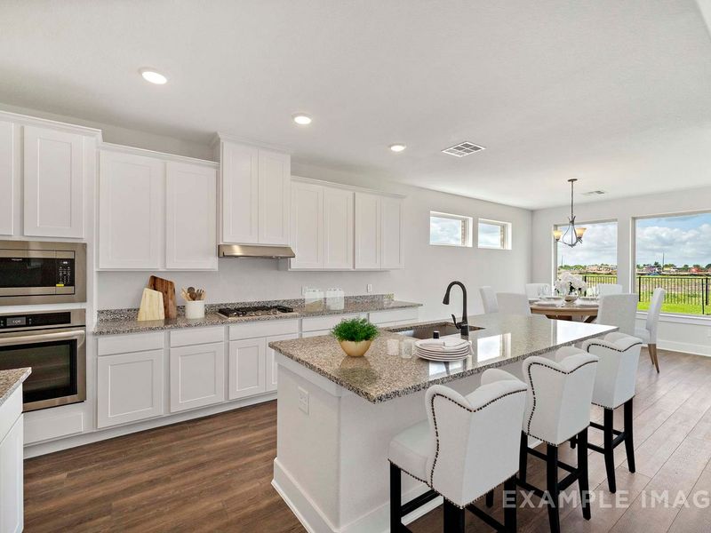 Representative furnished interior of a home built from the The Victoria A by Davidson Homes LLC in Lago Mar, Texas City (Image 7).