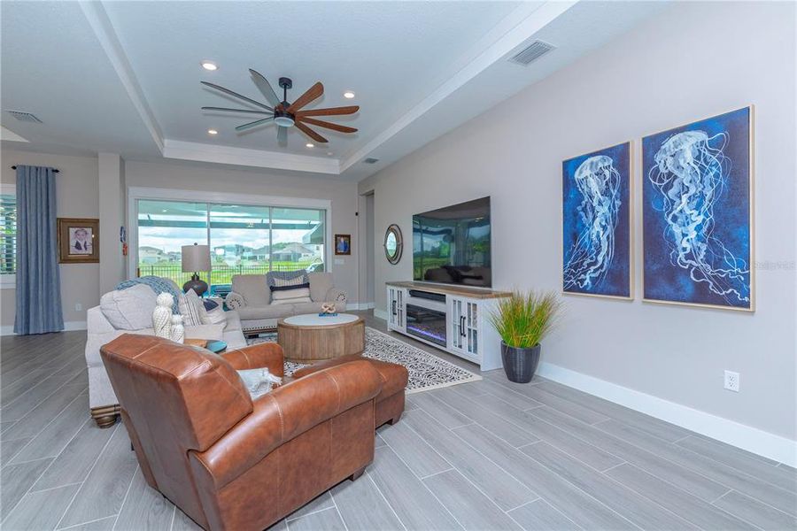 Furnished interior view inside a new home in , San Antonio (Image 19).