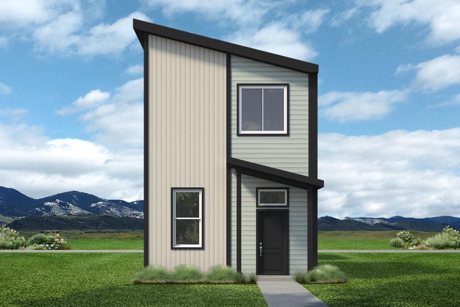 Representative exterior photo of a completed home built from the Leadville by Baessler Homes in Liberty Draw, Evans, CO (Image 6). Representative exterior photo of a completed home built from the Leadville by Baessler Homes in Liberty Draw, Evans, CO (Image 6).