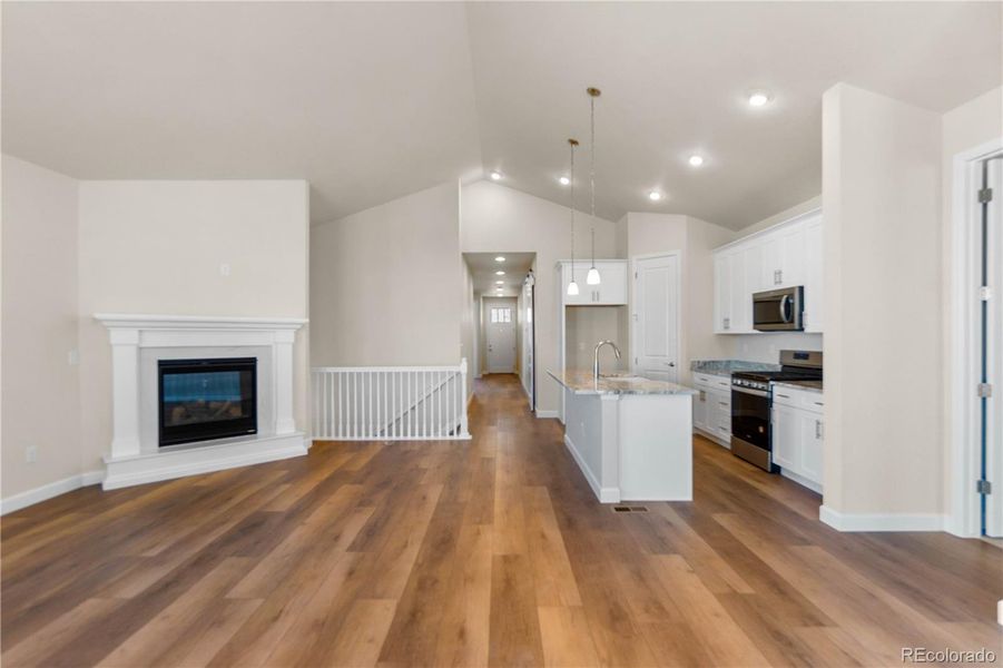 Furnished interior view inside a new home in , Castle Rock (Image 6).