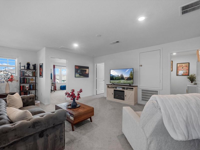 Furnished interior view inside a new home in Mavera, Conroe (Image 5).