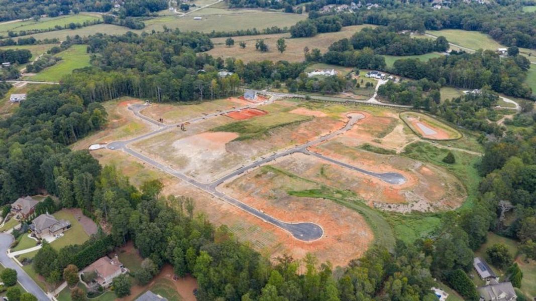 Site preparation for new homesites in Thalley Creek Estates, Cumming (Image 29). Site preparation for new homesites in Thalley Creek Estates, Cumming (Image 29).