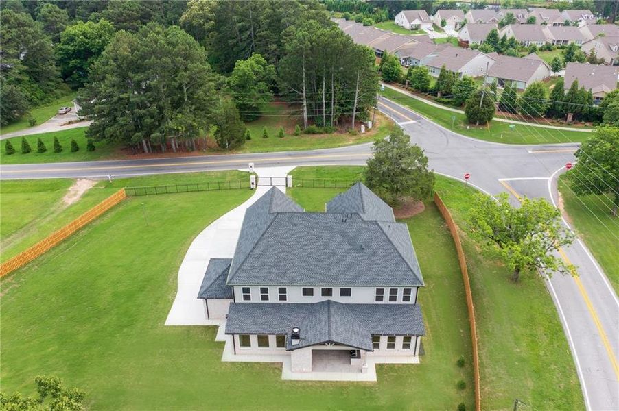 Front exterior of a new home in , Grayson, GA, highlighting curb appeal (Image 32).
