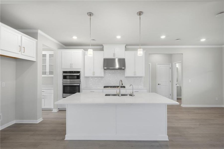 Furnished interior view inside a new home in Stratford Hills, Ball Ground (Image 5).
