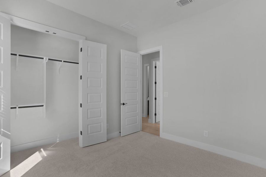 Representative unfurnished interior of a home built from the Sicily by Chesmar Homes in Berry Creek Highlands, Georgetown (Image 30).