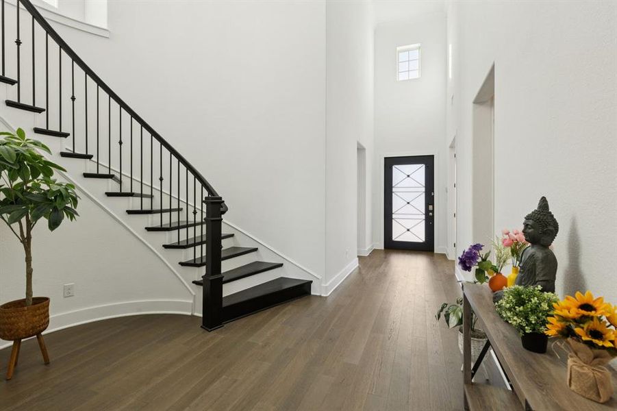 Furnished interior view inside a new home in , Copper Canyon (Image 9).