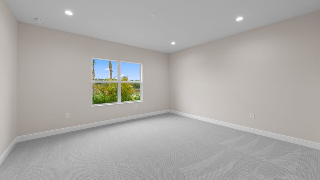 Spacious, unfurnished interior of a new home in Verandah, Fort Myers (Image 25).