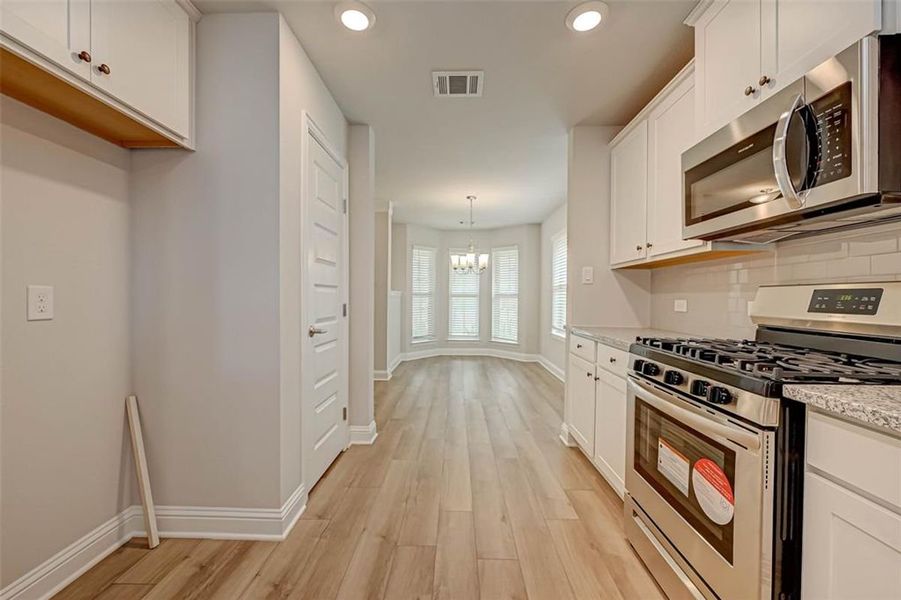 Furnished interior view inside a new home in Parkland Place, Pace (Image 4).