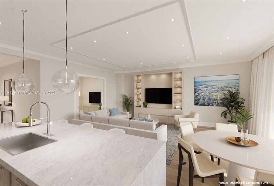 Furnished interior view inside a new home in , Juno Beach (Image 7).