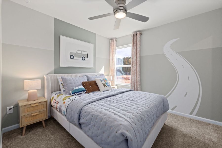 Furnished interior view inside a new home in Huxley, Apex (Image 18).