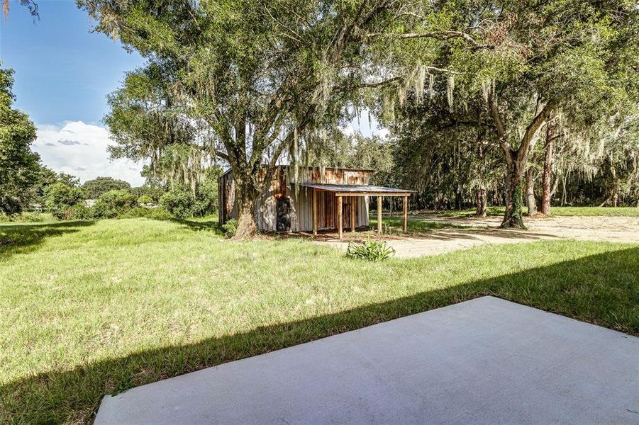 Exterior details and patio area of a home in , Winter Haven (Image 14). Exterior details and patio area of a home in , Winter Haven (Image 14).