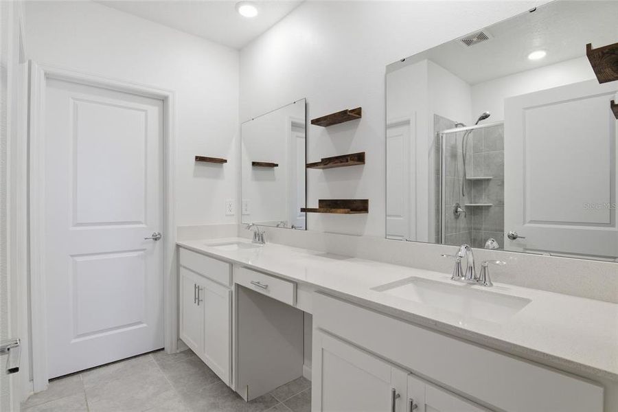 Furnished interior view inside a new home in Wellness Ridge, Clermont (Image 36).