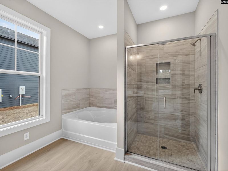 Furnished interior view inside a new home in Collins Cove, Chapin (Image 9).