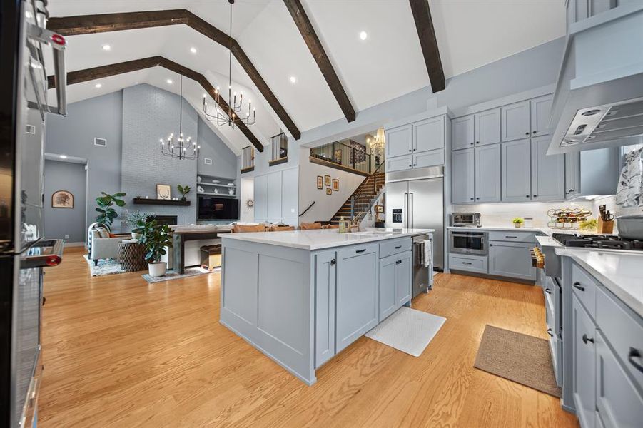 Furnished interior view inside a new home in , Prosper (Image 5).