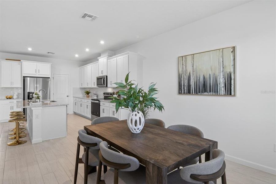 Furnished interior view inside a new home in Waterbrooke, Clermont (Image 8).