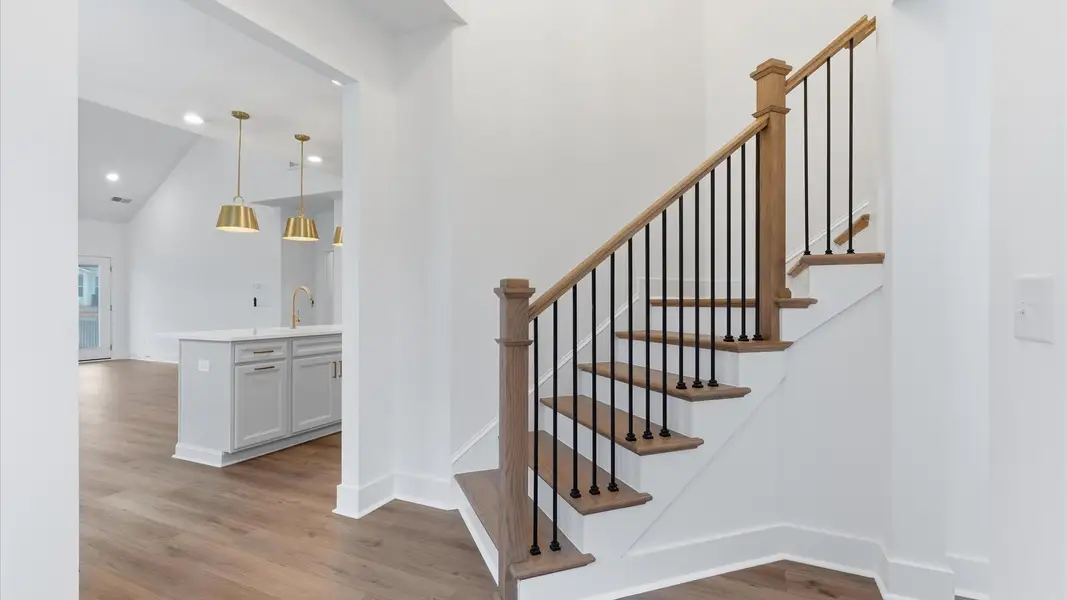 Furnished interior view inside a new home in Village at Midway, Anderson (Image 5).