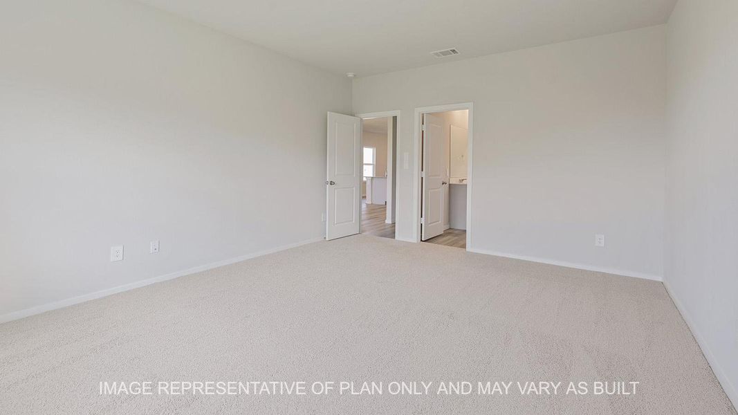 Spacious, unfurnished interior of a new home in Midtown Reserve, College Station (Image 14). Spacious, unfurnished interior of a new home in Midtown Reserve, College Station (Image 14).