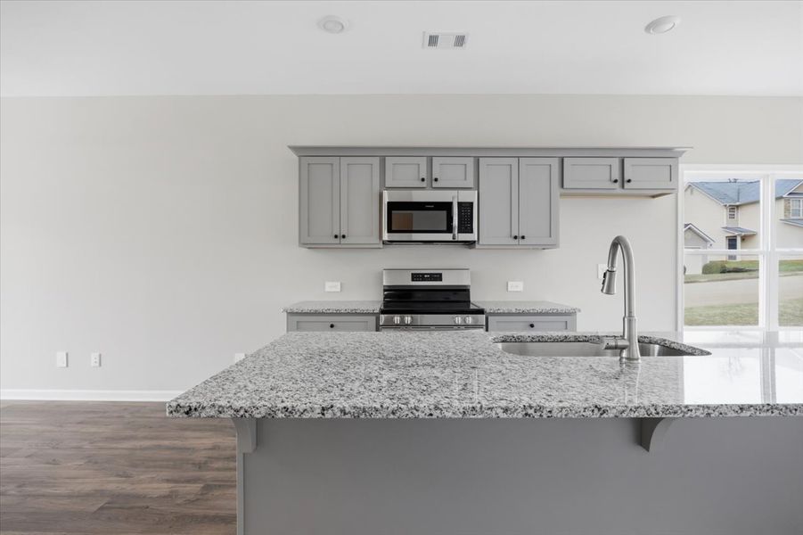 Furnished interior view inside a new home in Creekside Manor, Thomaston (Image 6).