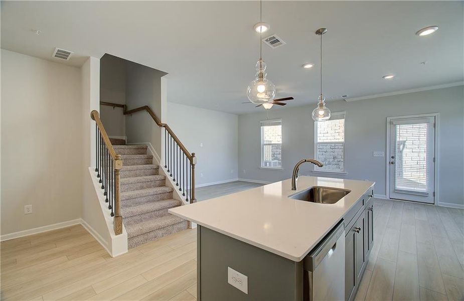 Furnished interior view inside a new home in Auburn Ridge, Riverdale (Image 5).