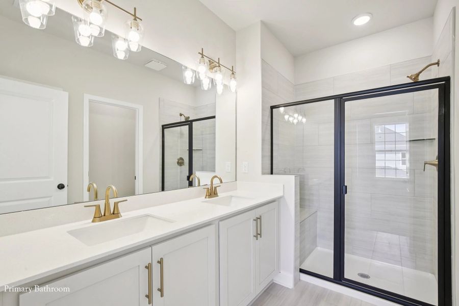 Furnished interior view inside a new home in Promenade at Clari Park, Murfreesboro (Image 10).