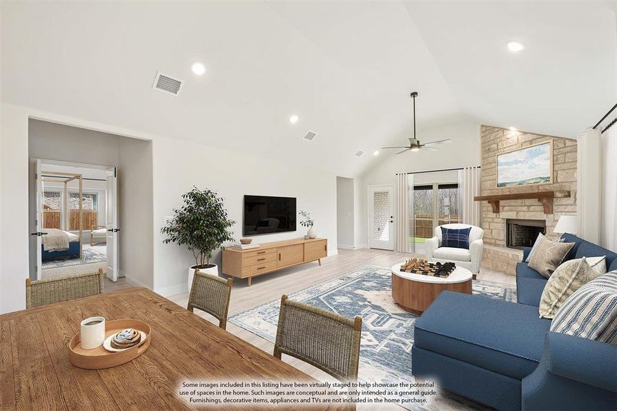 Furnished interior view inside a new home in Waverly Estates, Nevada (Image 16).