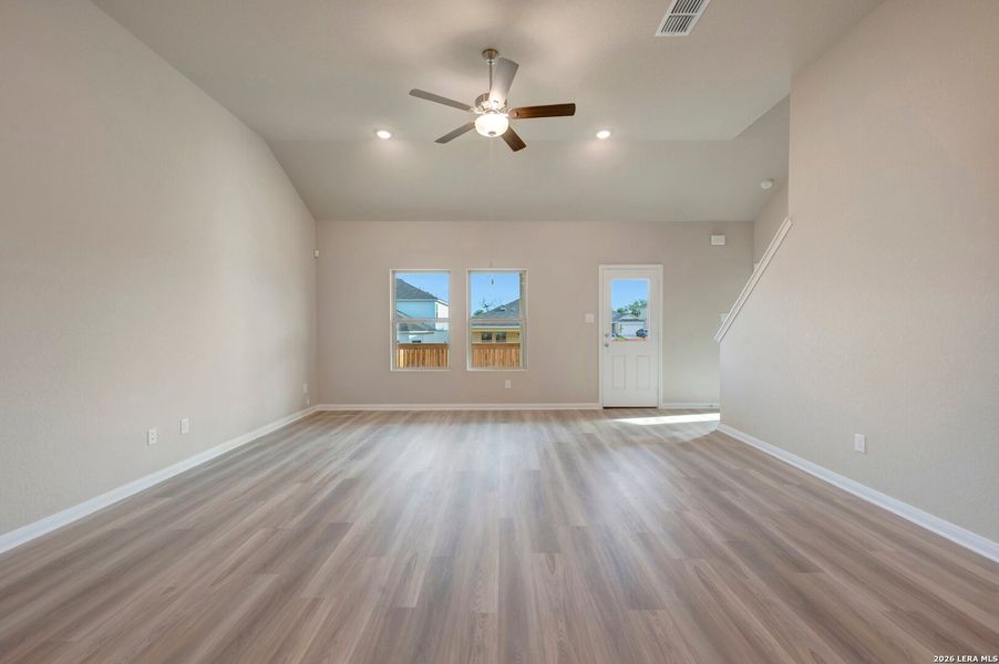 Spacious, unfurnished interior of a new home in Agave, San Antonio (Image 24). Spacious, unfurnished interior of a new home in Agave, San Antonio (Image 24).