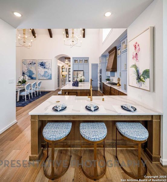 Furnished interior view inside a new home in Esperanza, Boerne (Image 50). Furnished interior view inside a new home in Esperanza, Boerne (Image 50).