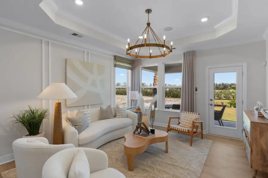 Furnished interior view inside a new home in Terrapin, Leland (Image 25).