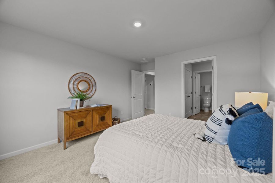 Furnished interior view inside a new home in McFarland Estates, York (Image 8).