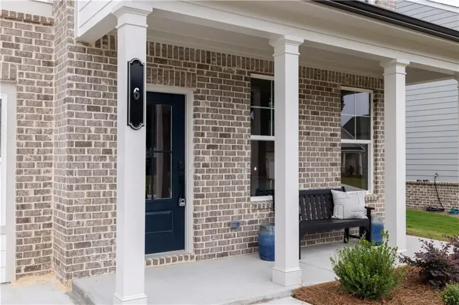 Exterior details and patio area of a home in Croftside Single Family Homes, Powder Springs (Image 3). Exterior details and patio area of a home in Croftside Single Family Homes, Powder Springs (Image 3).