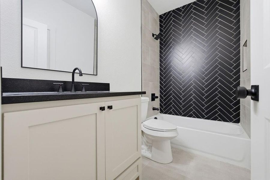 Furnished interior view inside a new home in , Greenville (Image 18).