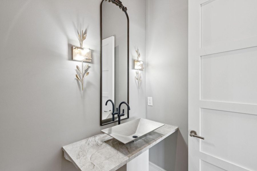 Furnished interior view inside a new home in , Charleston (Image 11).