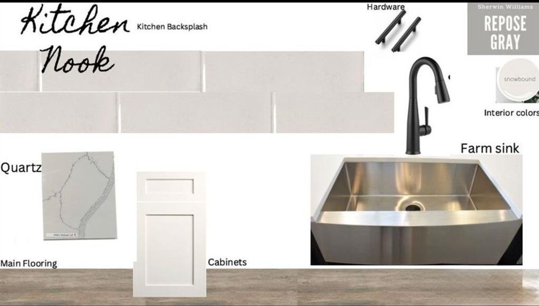 View of a document with a collage of images