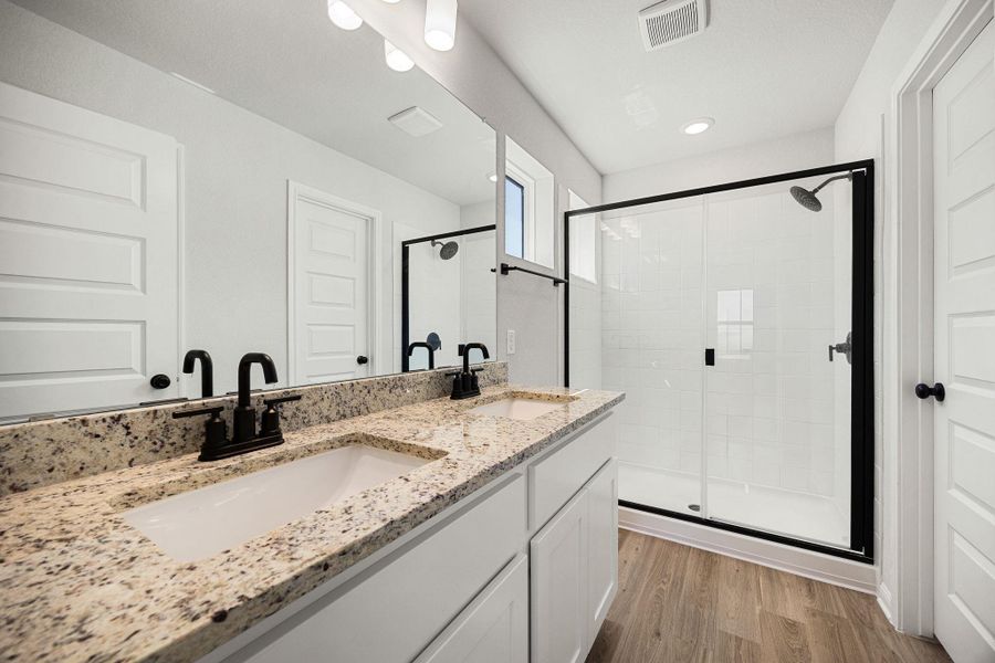 Furnished interior view inside a new home in , Round Rock (Image 15).