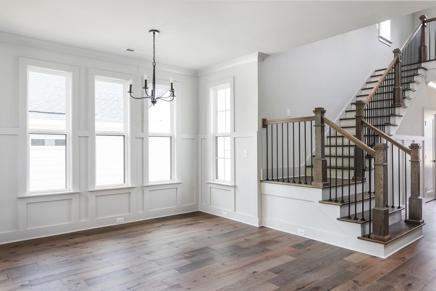 Representative unfurnished interior of a home built from the The Redwood by Greentech Homes LLC in The Thicket at Sedman Hills, Hixson (Image 25).