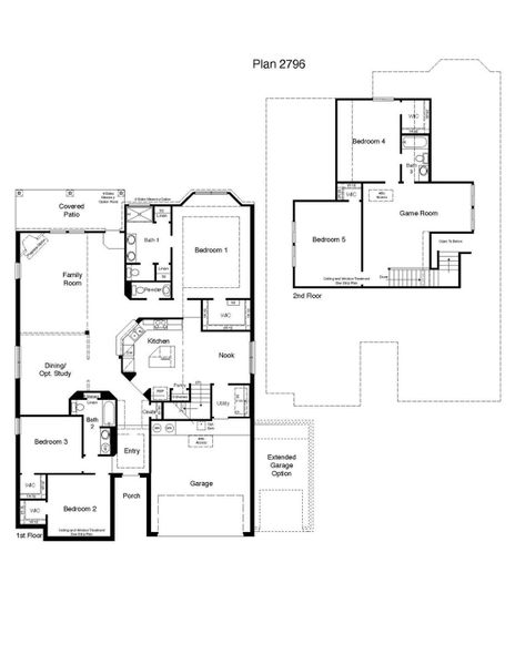 2D floor plan layout of this home in The Woods, Lumberton, TX (Image 2). 2D floor plan layout of this home in The Woods, Lumberton, TX (Image 2).