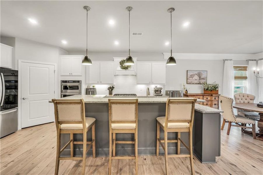 Furnished interior view inside a new home in , Griffin (Image 50).