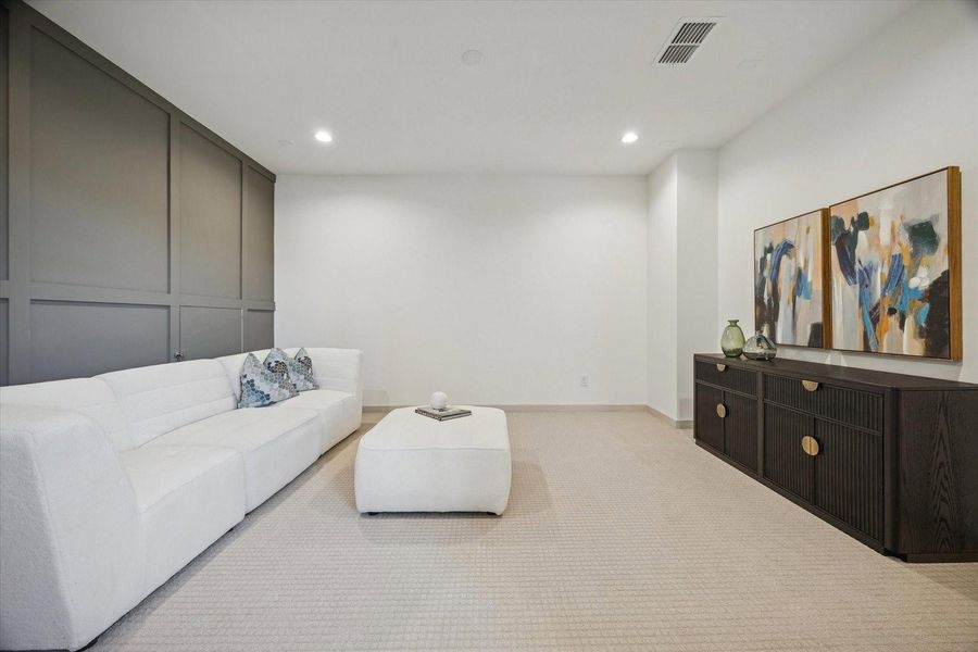 Furnished interior view inside a new home in , Houston (Image 12). Furnished interior view inside a new home in , Houston (Image 12).